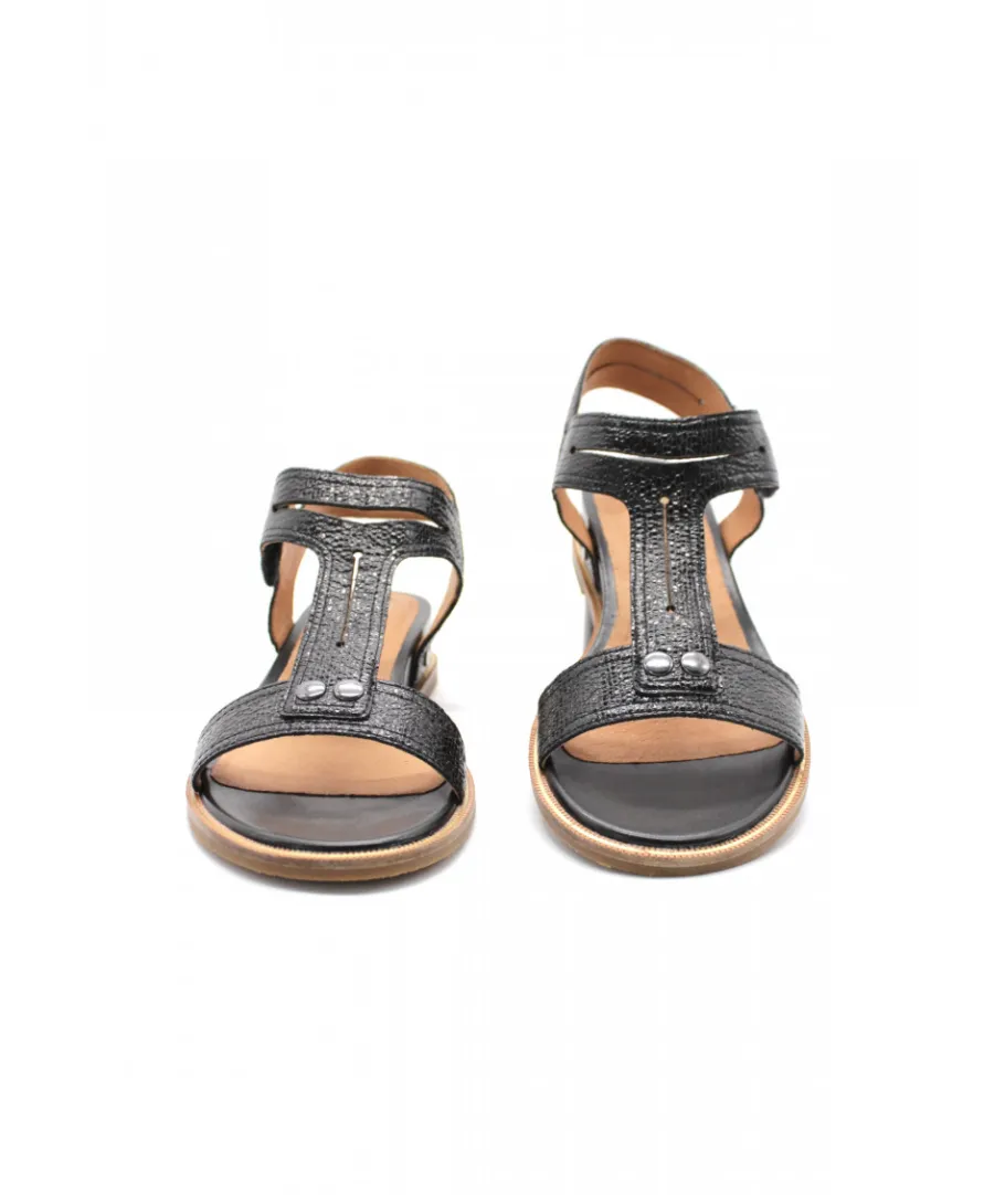 New L'Empreinte Chaussures MAMZELLE OISIN CRACK noir