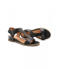 New L'Empreinte Chaussures MAMZELLE OISIN CRACK noir