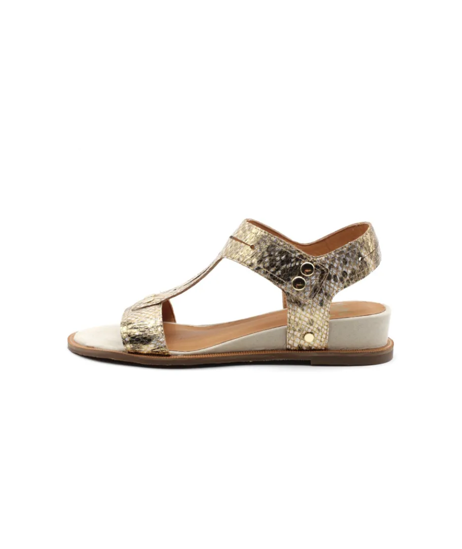 Sale L'Empreinte Chaussures MAMZELLE OISIN SERPENT platine
