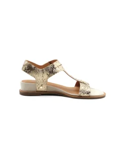 Sale L'Empreinte Chaussures MAMZELLE OISIN SERPENT platine