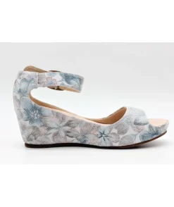 Hot L'Empreinte Chaussures MAMZELLE PANTIN FLEUR E bleu
