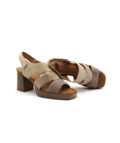 Cheap L'Empreinte Chaussures MAMZELLE SOLEBO taupe