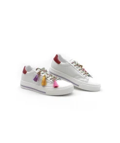 Discount L'Empreinte Chaussures MELINE HE200-ACC blanc