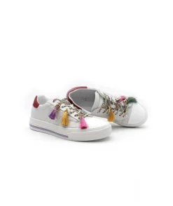 Discount L'Empreinte Chaussures MELINE HE200-ACC blanc