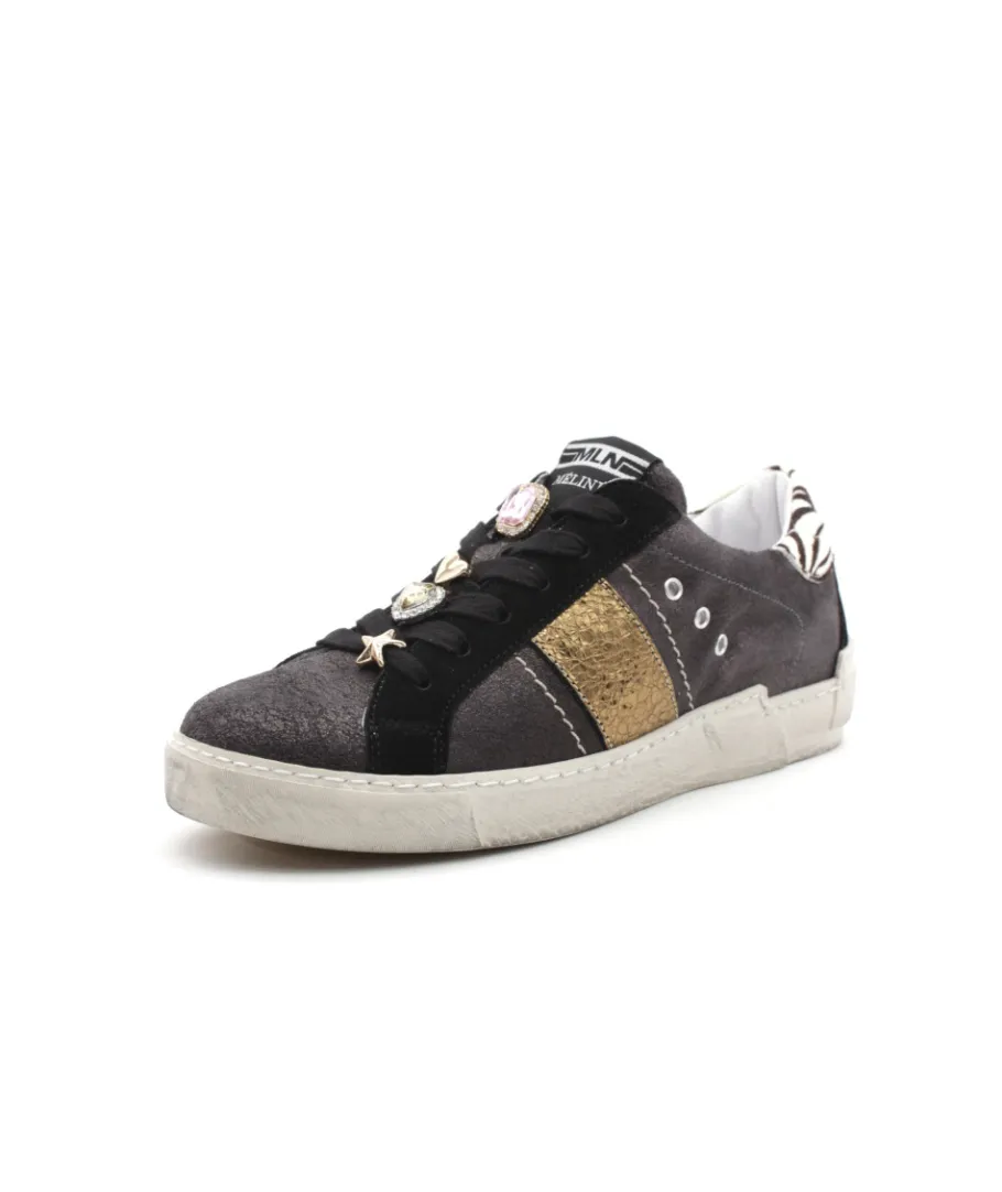 Fashion L'Empreinte Chaussures MELINE NKC 16/8136 noir