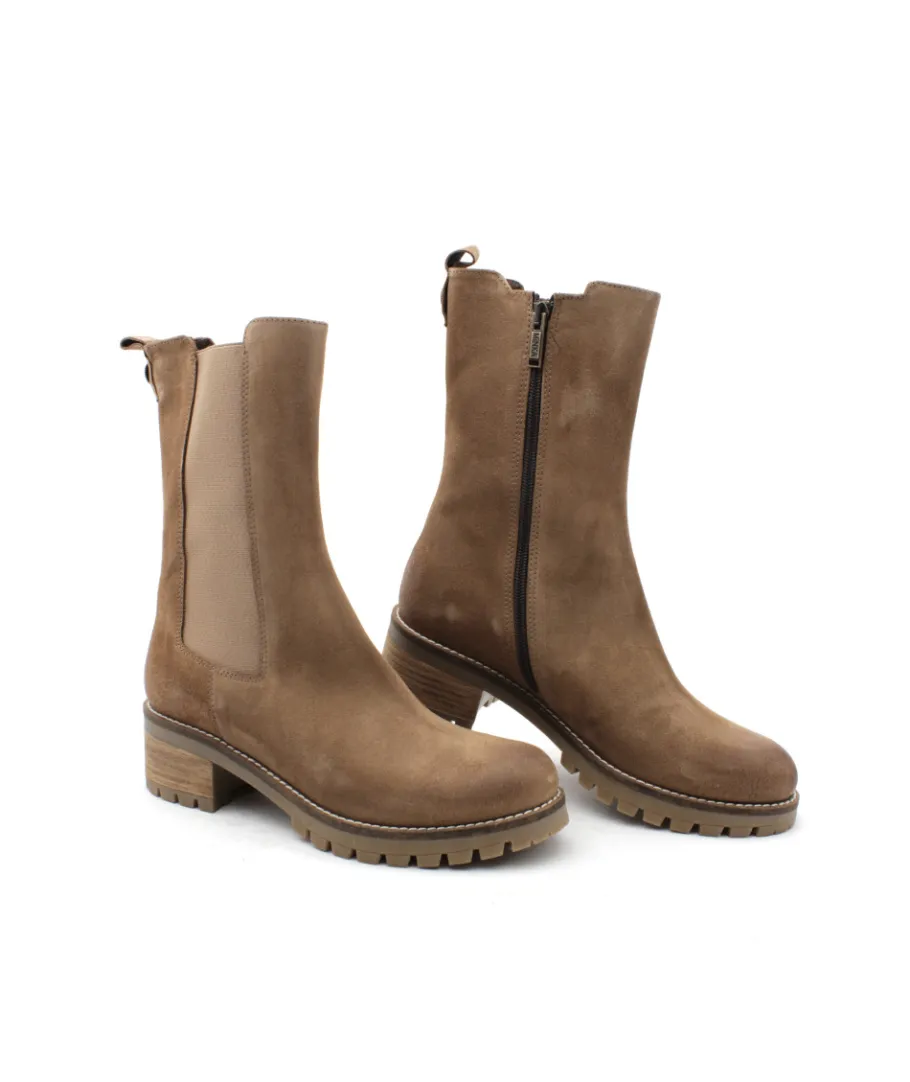 Shop L'Empreinte Chaussures MINKA DESIGN FULKO OLIO taupe