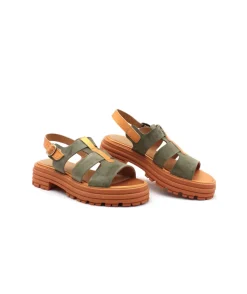 Shop L'Empreinte Chaussures MINKA DESIGN GILAIN kaki