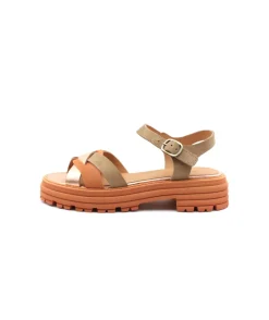 Sale L'Empreinte Chaussures MINKA DESIGN GRAFITTI camel