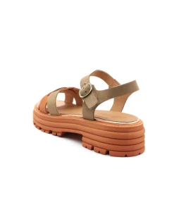 Sale L'Empreinte Chaussures MINKA DESIGN GRAFITTI camel