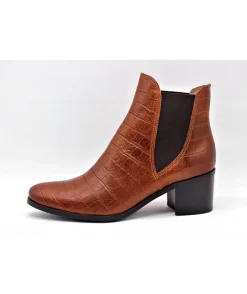 Outlet L'Empreinte Chaussures MKD HASSELT CROCO cognac