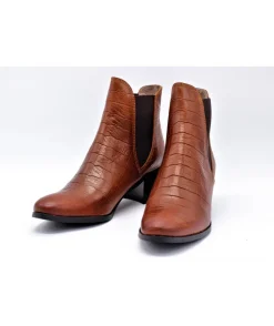 Outlet L'Empreinte Chaussures MKD HASSELT CROCO cognac