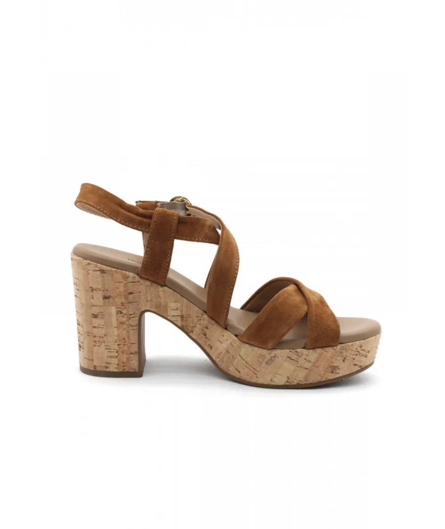 Outlet L'Empreinte Chaussures NEROGIARDINI 18761 TABAC