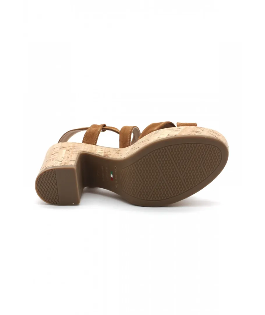 Outlet L'Empreinte Chaussures NEROGIARDINI 18761 TABAC