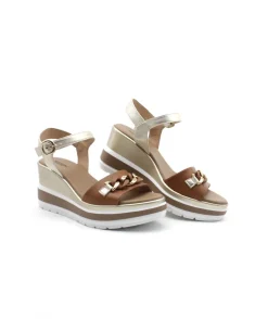 Shop L'Empreinte Chaussures NEROGIARDINI E410530D cognac