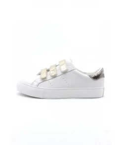 Cheap L'Empreinte Chaussures NO NAME ARCADE STRAPS NAPPA CLOSTER blanc