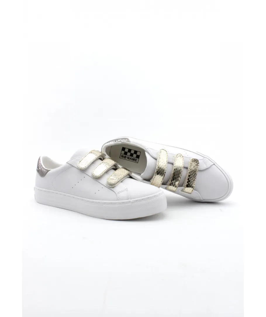 Cheap L'Empreinte Chaussures NO NAME ARCADE STRAPS NAPPA CLOSTER blanc