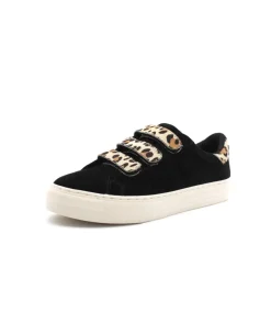 Sale L'Empreinte Chaussures NO NAME ARCADE STRAPS PERFOS noir