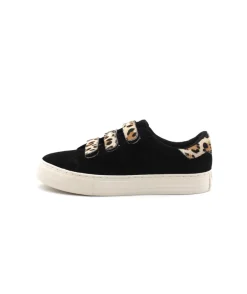 Sale L'Empreinte Chaussures NO NAME ARCADE STRAPS PERFOS noir