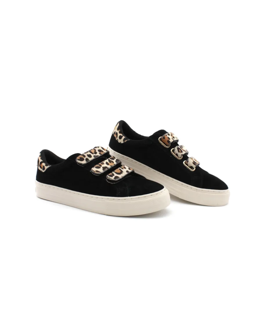 Sale L'Empreinte Chaussures NO NAME ARCADE STRAPS PERFOS noir