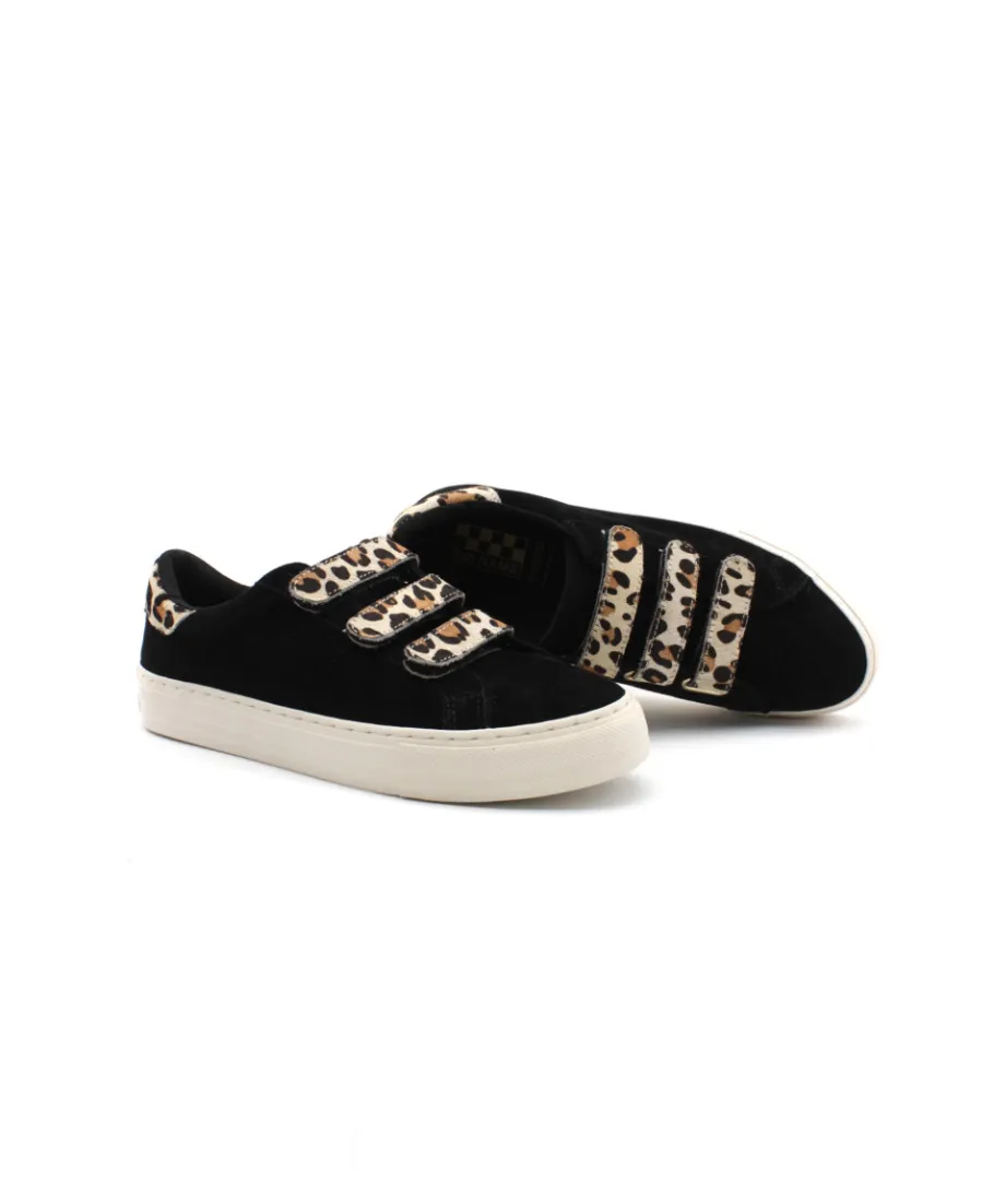 Sale L'Empreinte Chaussures NO NAME ARCADE STRAPS PERFOS noir