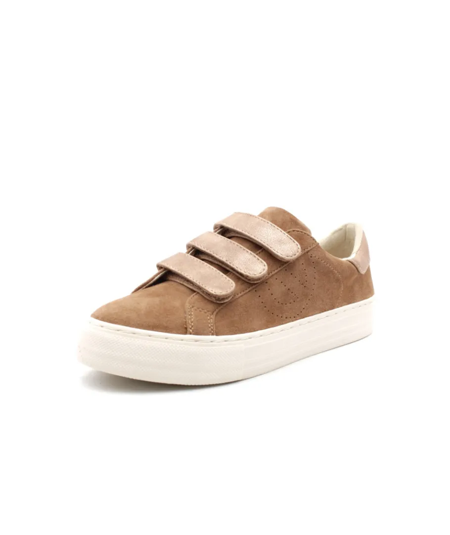 Clearance L'Empreinte Chaussures NO NAME ARCADE STRAPS PERFOS camel