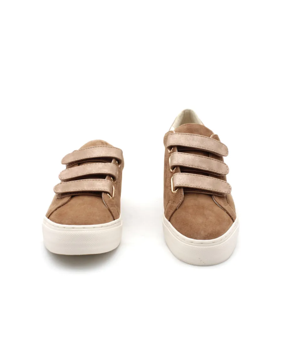 Clearance L'Empreinte Chaussures NO NAME ARCADE STRAPS PERFOS camel