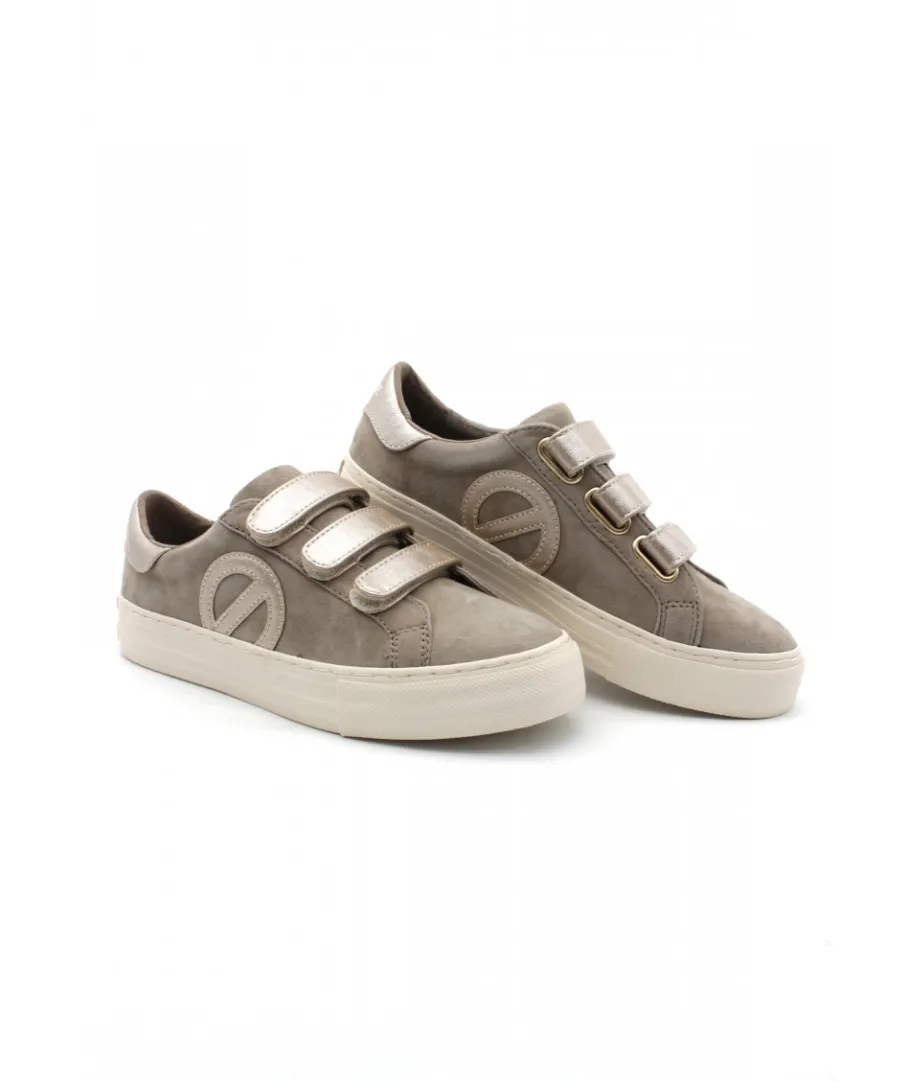 Cheap L'Empreinte Chaussures NO NAME ARCADE STRAPS SIDE taupe