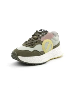 Fashion L'Empreinte Chaussures NO NAME CARTER JOGGER SUEDE JUMER kaki