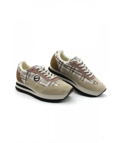 Best Sale L'Empreinte Chaussures NO NAME FLEX M JOGGER SUEDE SCOTT sable