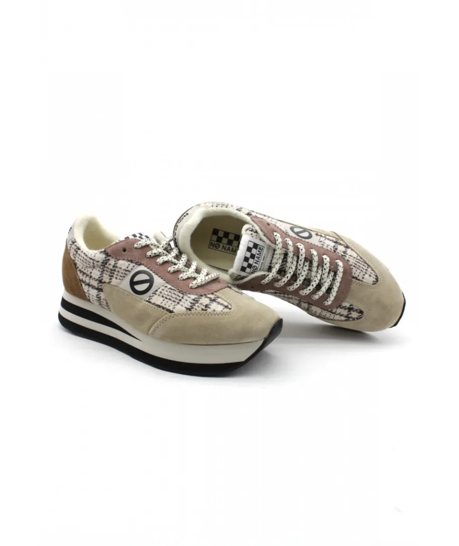 Best Sale L'Empreinte Chaussures NO NAME FLEX M JOGGER SUEDE SCOTT sable