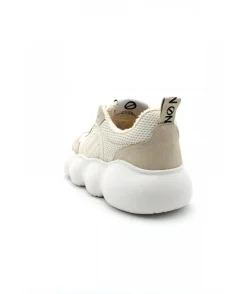 Sale L'Empreinte Chaussures NO NAME GONG JOGGER RIVA LOGO beige