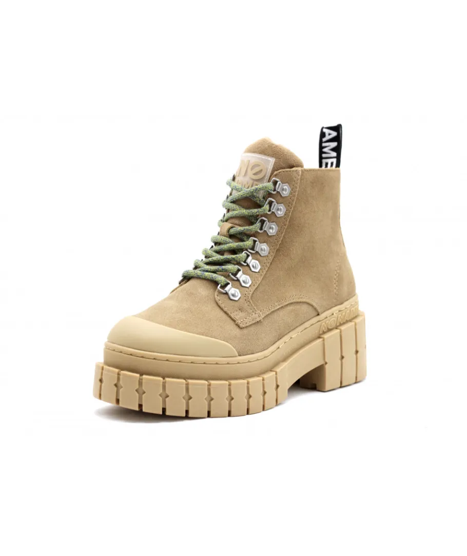 Best L'Empreinte Chaussures NO NAME KROSS LOW BOOTS SUEDE taupe