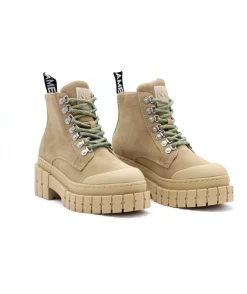 Best L'Empreinte Chaussures NO NAME KROSS LOW BOOTS SUEDE taupe