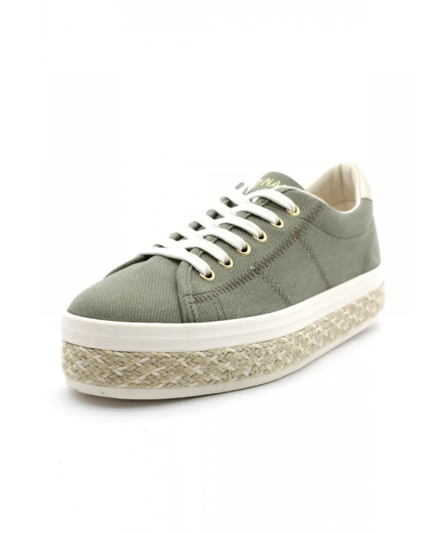Fashion L'Empreinte Chaussures NO NAME MALIBU SNEAKER GAMA vert