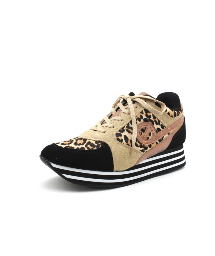 Best L'Empreinte Chaussures NO NAME PARKO JOGGER camel