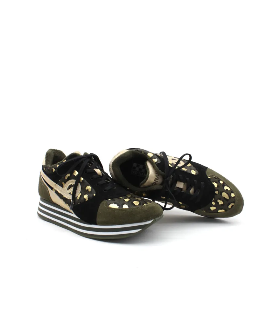 Shop L'Empreinte Chaussures NO NAME PARKO JOGGER olive