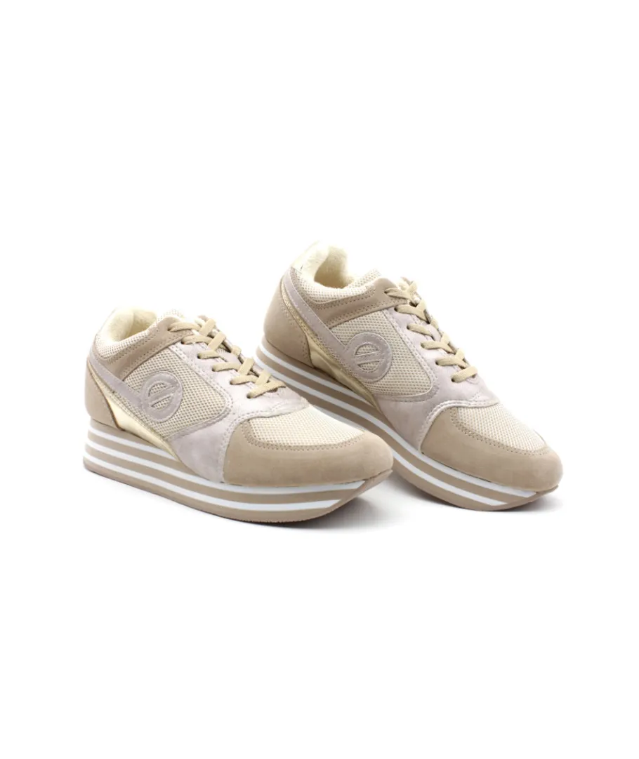 Cheap L'Empreinte Chaussures NO NAME PARKO JOGGER beige