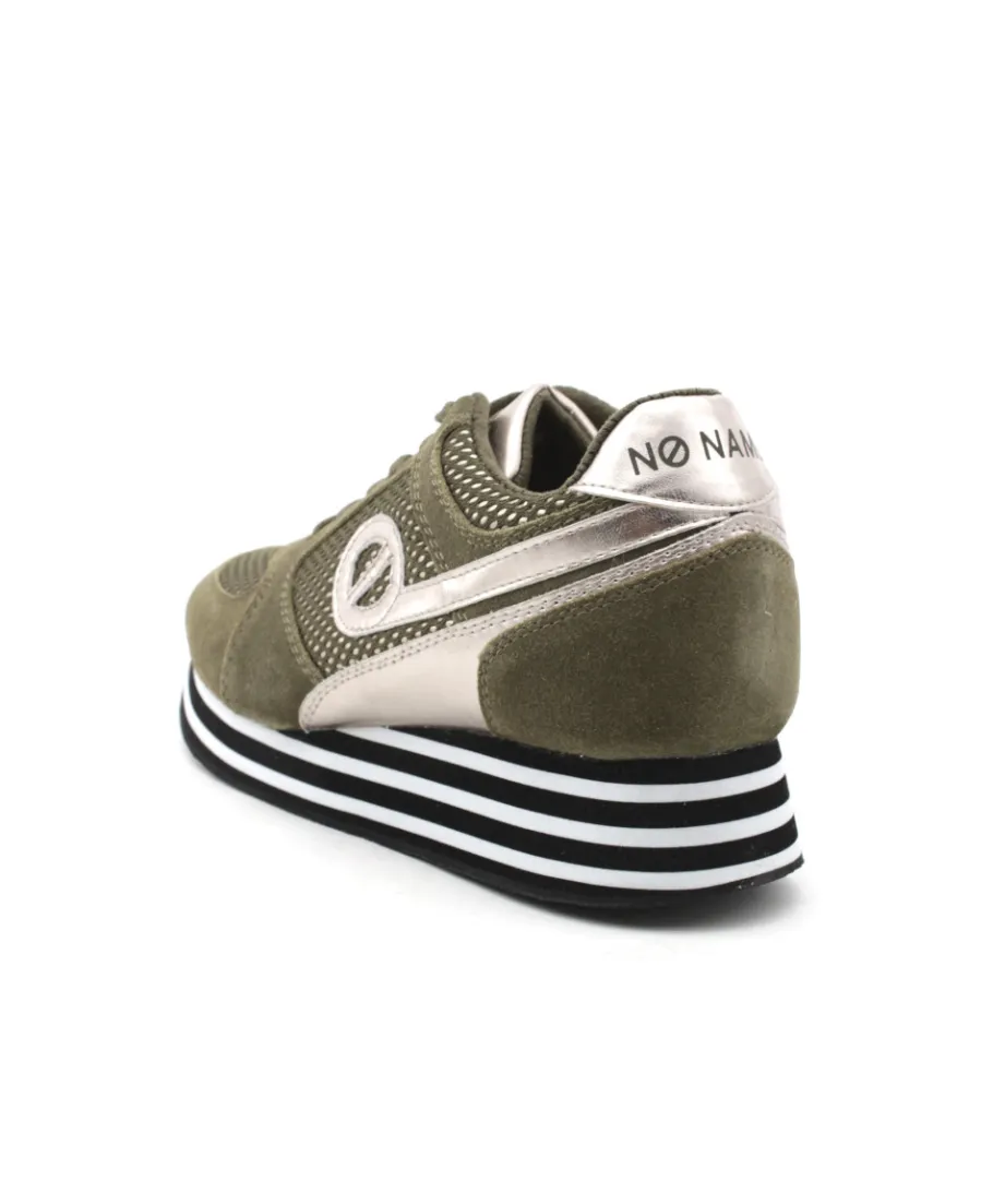 Discount L'Empreinte Chaussures NO NAME PARKO JOGGER kaki