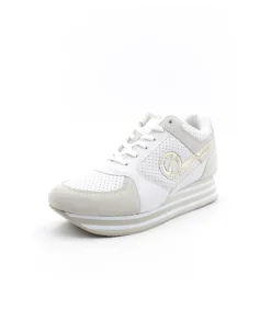 Cheap L'Empreinte Chaussures NO NAME PARKO JOGGER NAPPA EMBRO blanc