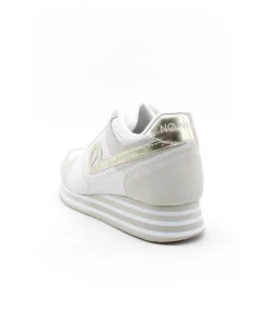 Cheap L'Empreinte Chaussures NO NAME PARKO JOGGER NAPPA EMBRO blanc