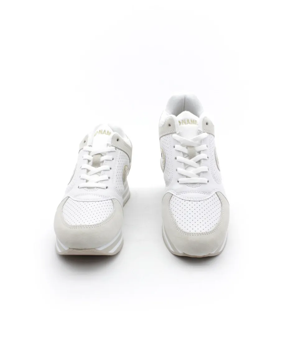 Cheap L'Empreinte Chaussures NO NAME PARKO JOGGER NAPPA EMBRO blanc