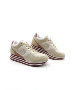 Flash Sale L'Empreinte Chaussures NO NAME PARKO JOGGER NYLON SUEDE sable