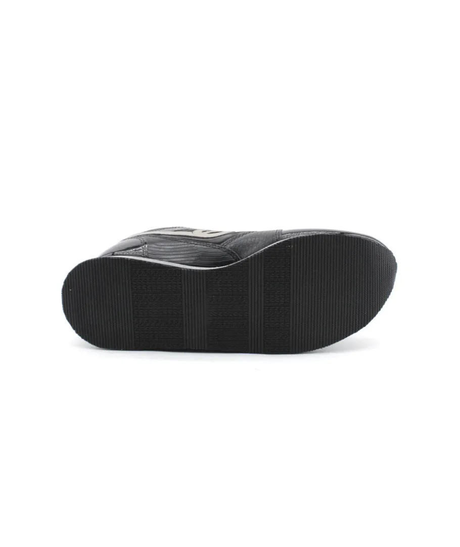 Store L'Empreinte Chaussures NO NAME PARKO JOGGER PATENT LIZ noir