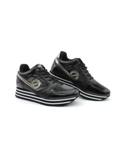Store L'Empreinte Chaussures NO NAME PARKO JOGGER PATENT LIZ noir