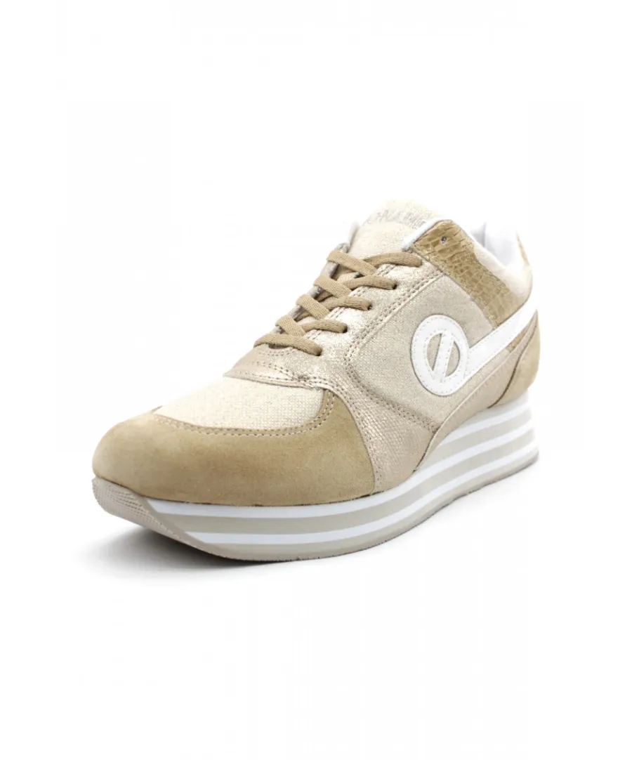 Discount L'Empreinte Chaussures NO NAME PARKO JOGGER VANI SUEDE sable