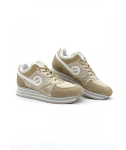 Discount L'Empreinte Chaussures NO NAME PARKO JOGGER VANI SUEDE sable