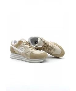 Discount L'Empreinte Chaussures NO NAME PARKO JOGGER VANI SUEDE sable