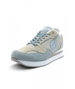 Discount L'Empreinte Chaussures NO NAME PARKO RUNNER SUEDE MENDY bleu