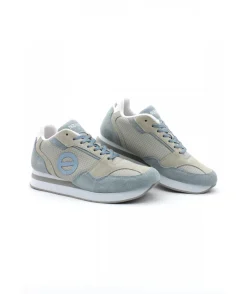 Discount L'Empreinte Chaussures NO NAME PARKO RUNNER SUEDE MENDY bleu