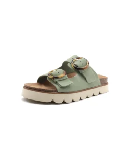Sale L'Empreinte Chaussures NO NAME SANDY SLAP W vert